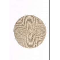 RING 160X160 ΤΑΠ.ROUND COTTON ΙΝΔΙΑΣ
