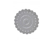 CORAL 160X160 ΤΑΠ.ROUND COTTON ΙΝΔΙΑΣ