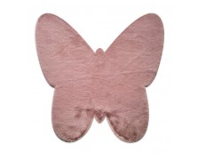 PUFFY JM7 DARK PINK  BUTTERFLY ANTISLIP  160X160  NewPlan